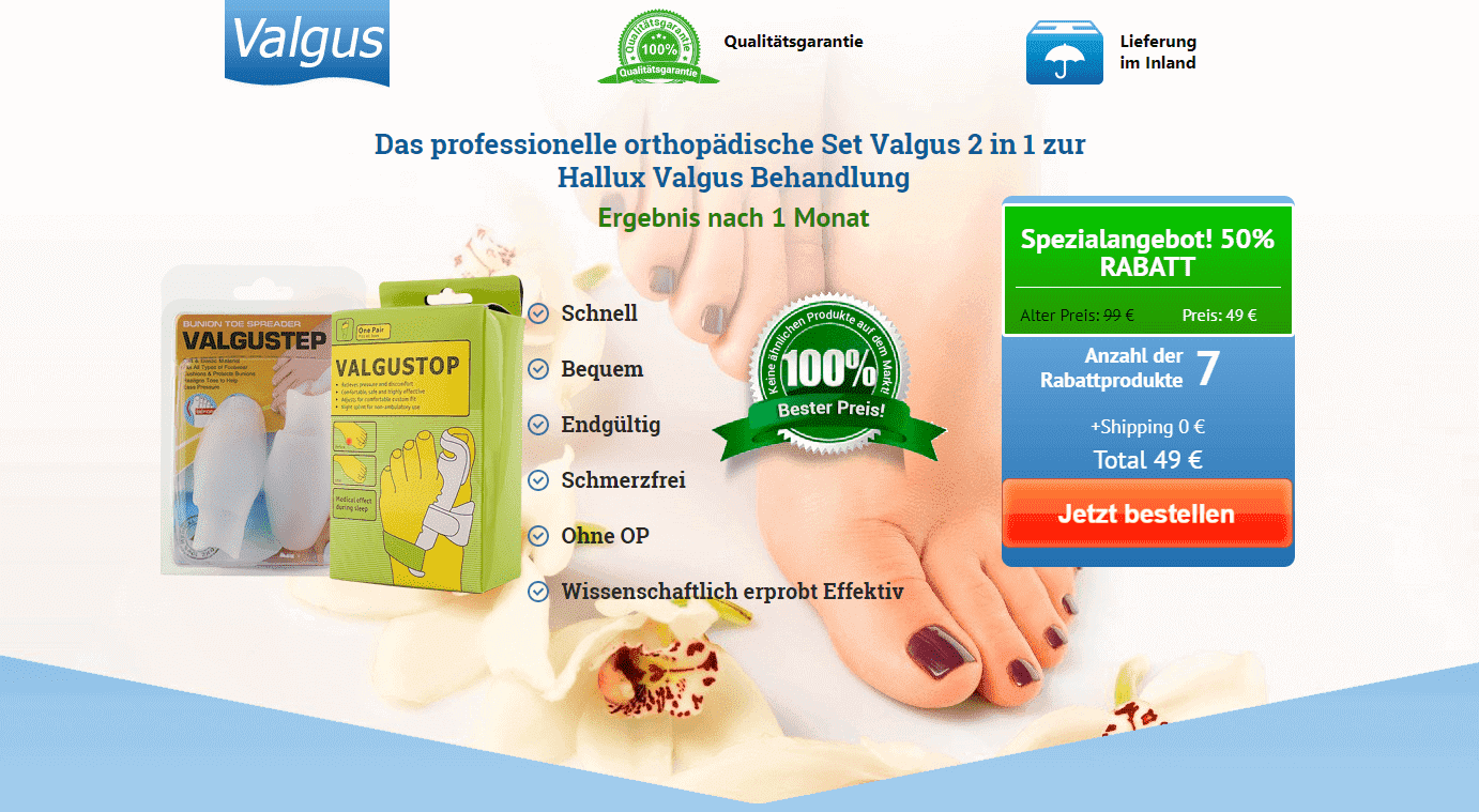 Valgus Erfahrungen