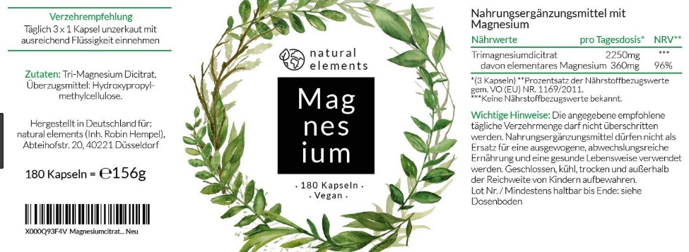 Magnesium Kapseln Erfahrungen & Test